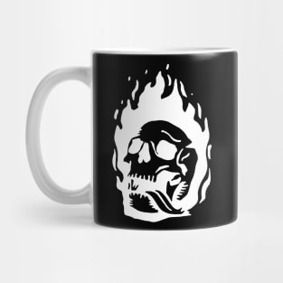 Burning Skull Mug